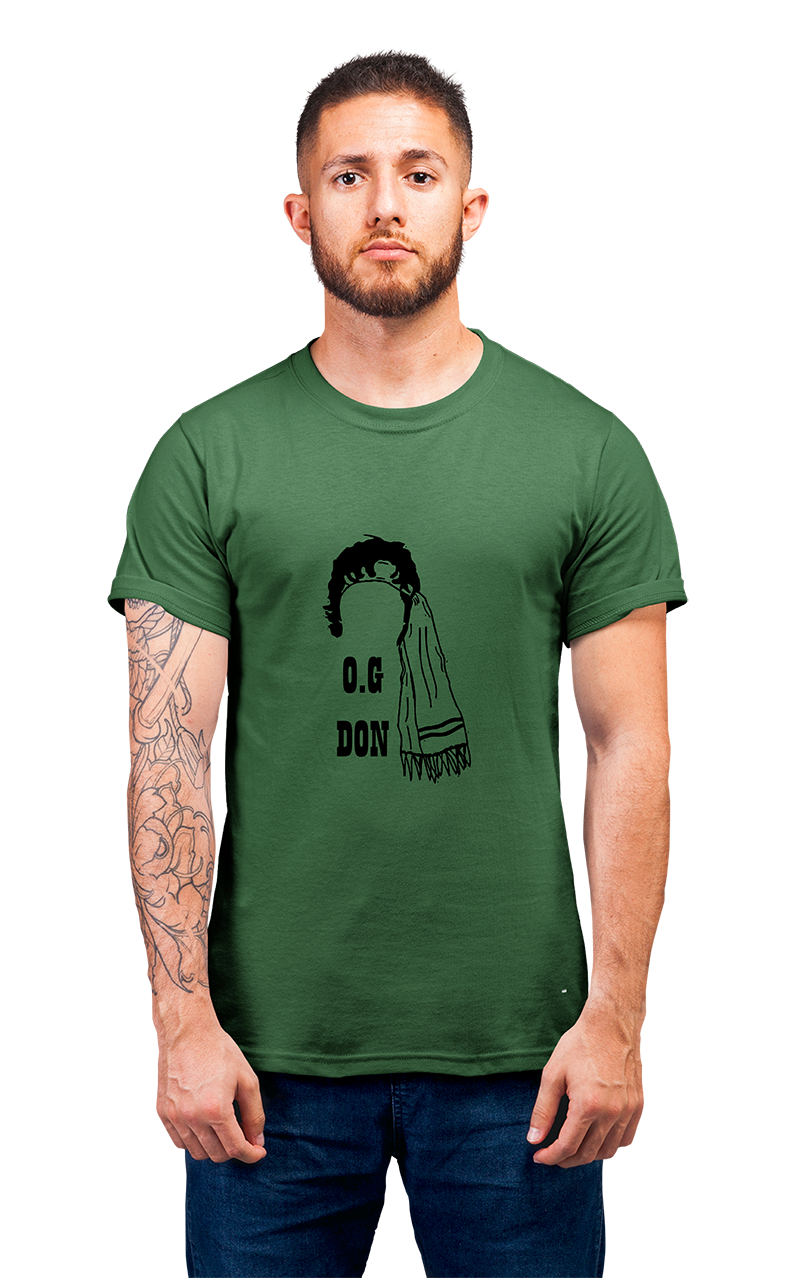 Sweaty Armpits Premium Unisex Printed T-shirts Bollywood Classic Don Old Classic Minimalistic Design