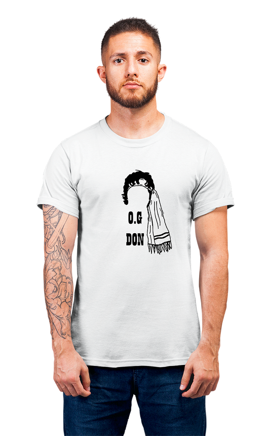 Minimalist movie-inspired T-shirt with a round neck and breathable 180 GSM material