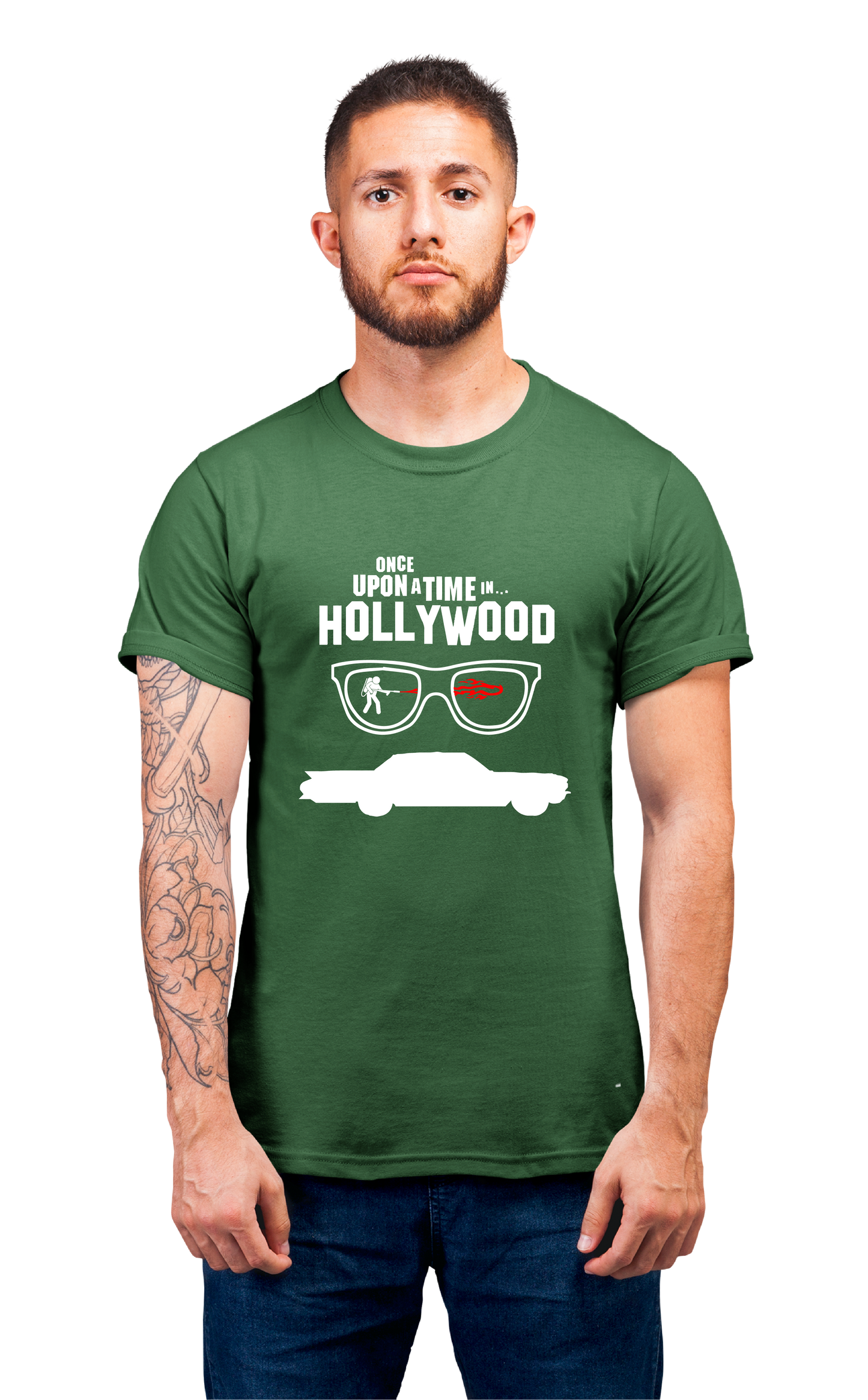 Sweaty Armpits Premium Unisex Printed T-shirts  Quentin Tarantino, Once Upon A Time In Hollywood, Cult Classic Movie Minimalistic Design