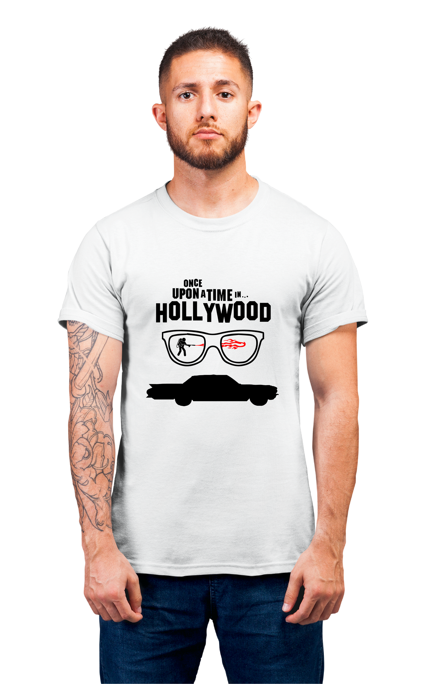 Sweaty Armpits Premium Unisex Printed T-shirts  Quentin Tarantino, Once Upon A Time In Hollywood, Cult Classic Movie Minimalistic Design