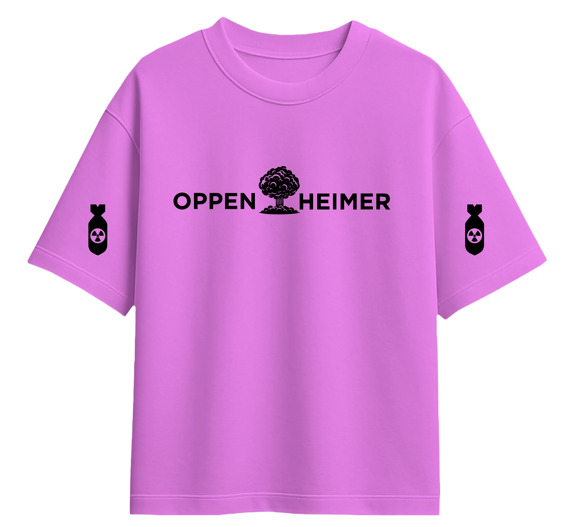 Minimalist movie-inspired T-shirt with a round neck and breathable 180 GSM material