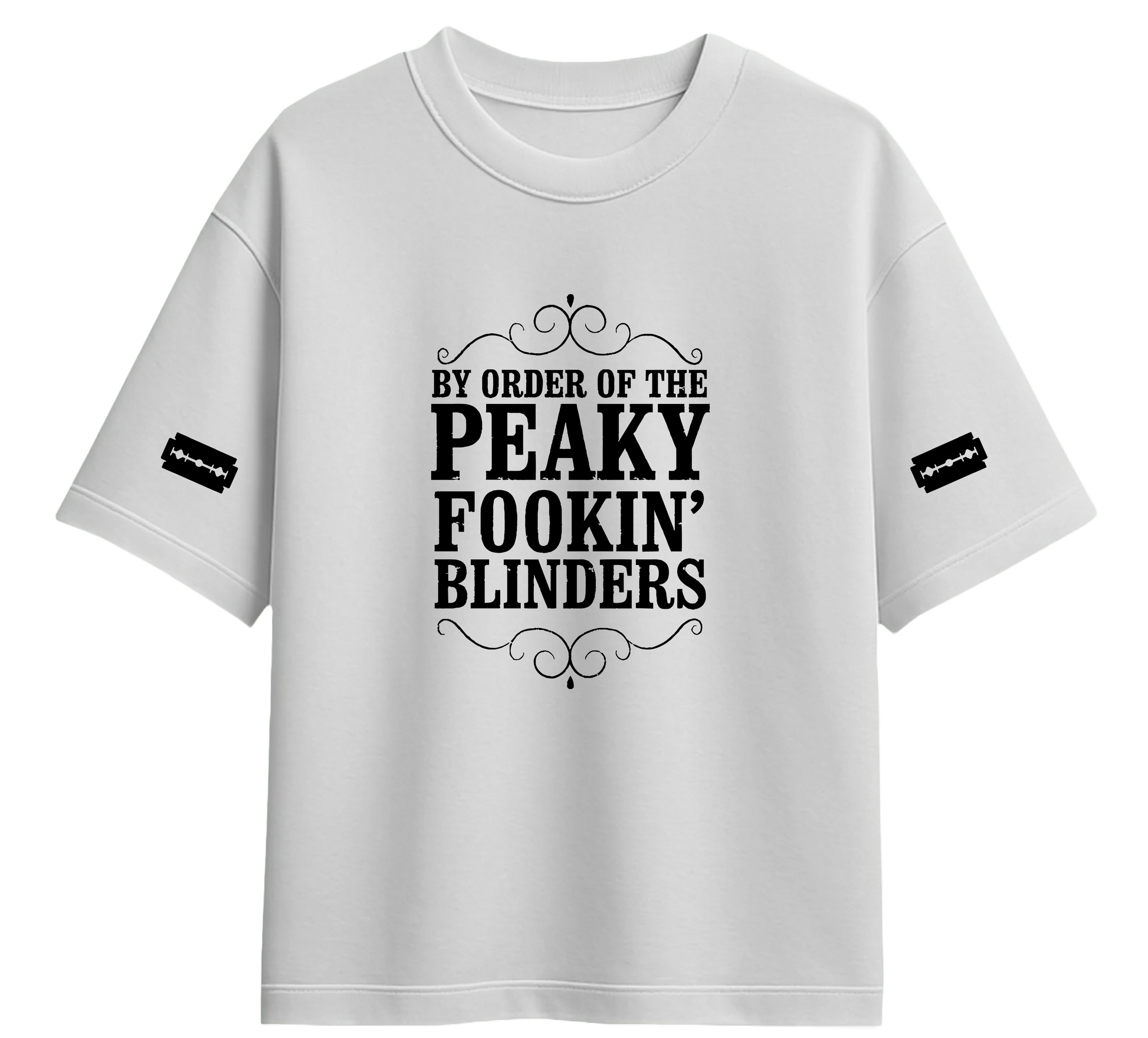 Minimalist movie-inspired T-shirt with a round neck and breathable 180 GSM material