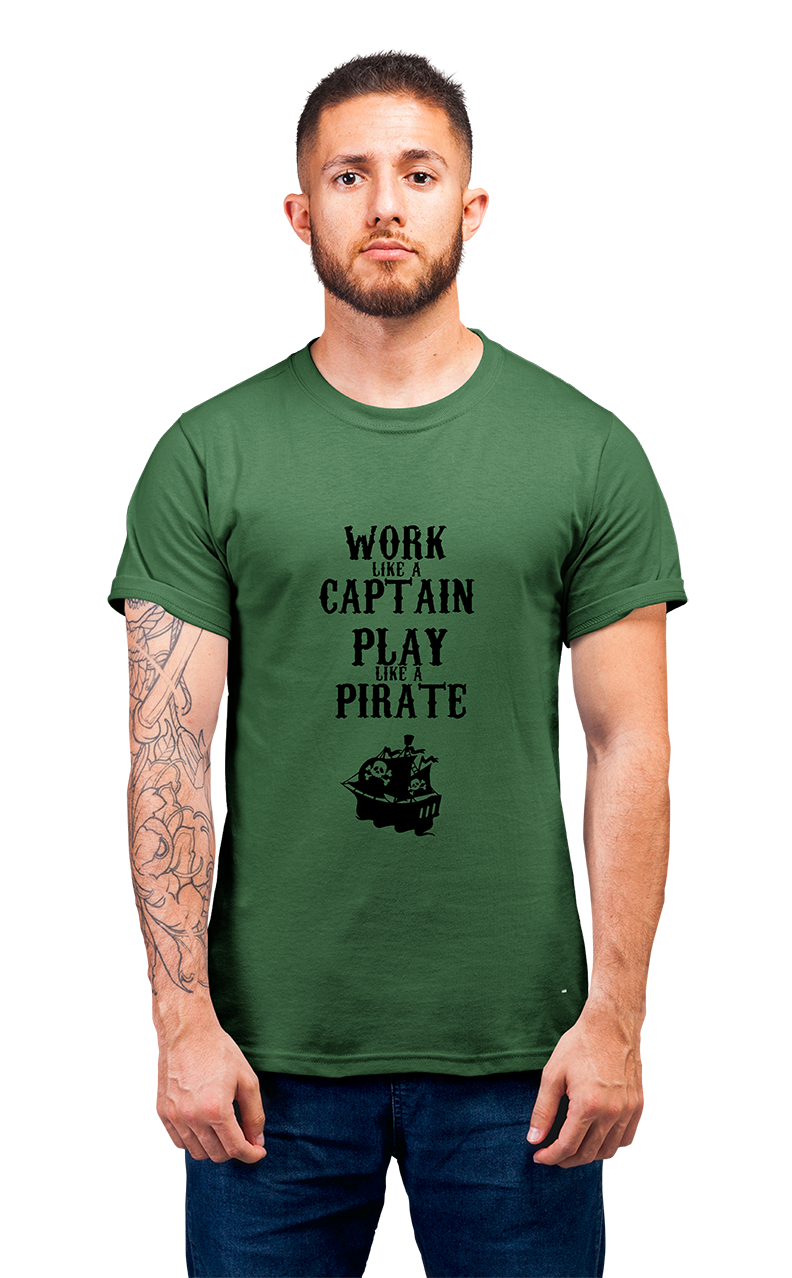 Sweaty Armpits Premium Unisex Printed T-shirt "Pirates Of The Caribbean" Jack Sparrow  Minimalistic Design