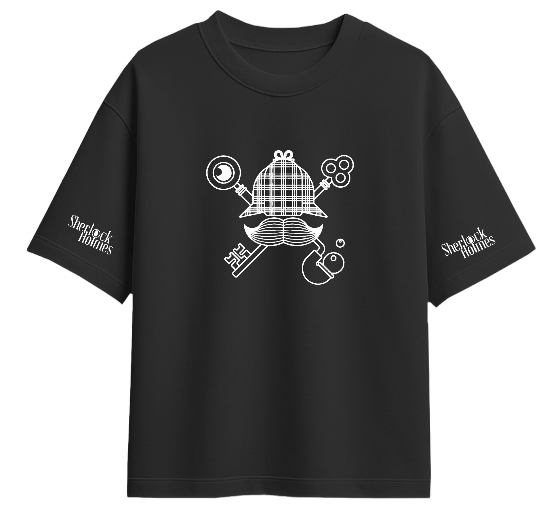 Minimalist movie-inspired T-shirt with a round neck and breathable 180 GSM material