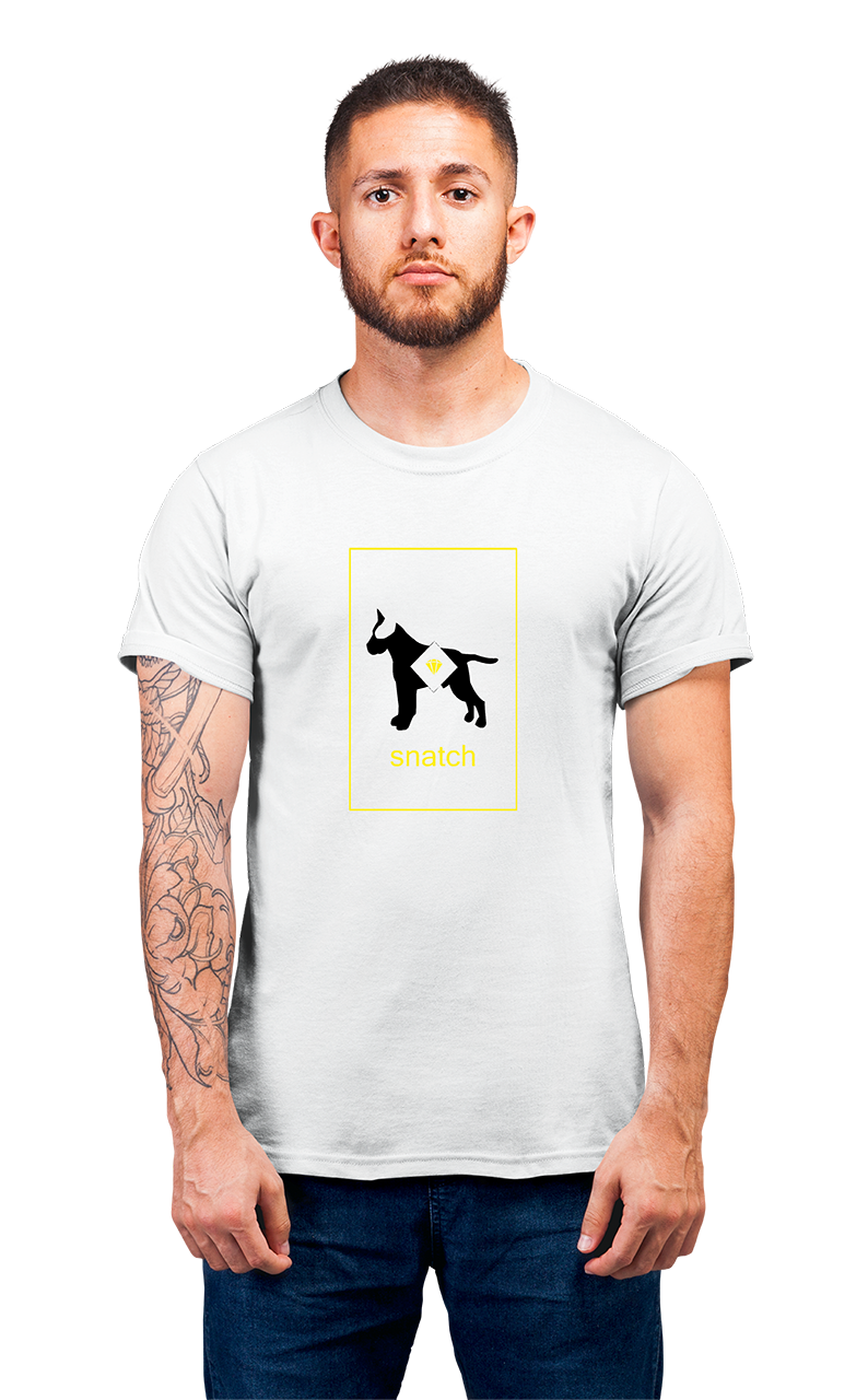 Sweaty Armpits Premium Unisex Printed T-shirts  Guy Ritchie Snatch Movie Heist Thriller  Minimalistic Design