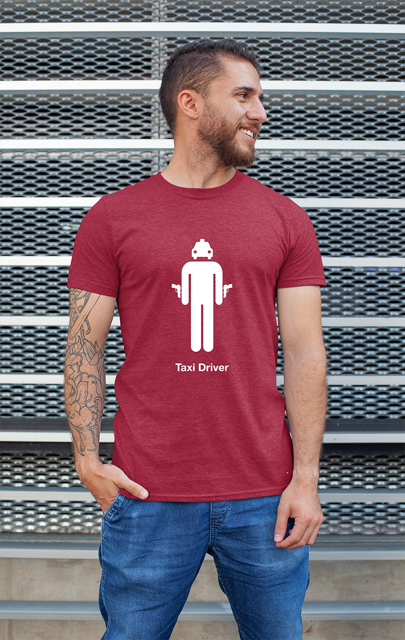 Sweaty Armpits Premium Unisex Printed T-shirt Taxi Driver Movie  Minimalistic Design