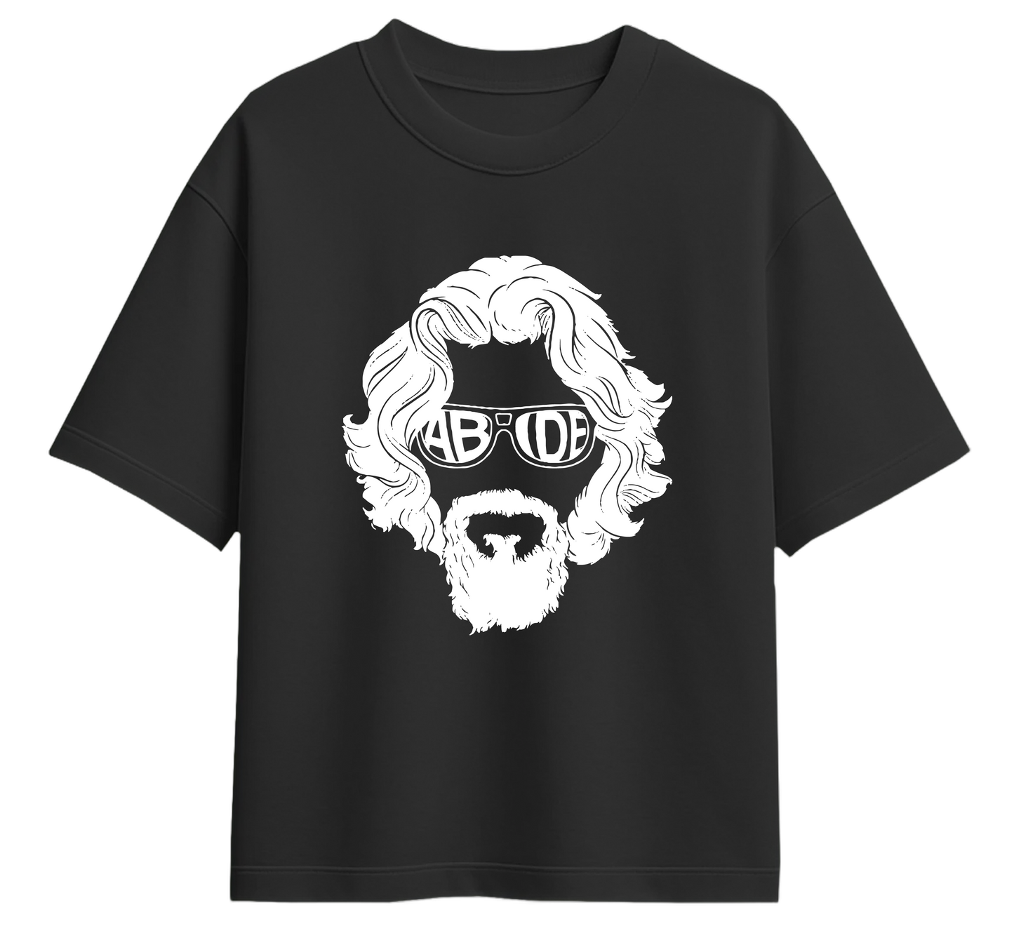Sweaty Armpits Premium Unisex Oversized T-Shirts  The Big Lebowski The Dude Abides Minimalistic Design