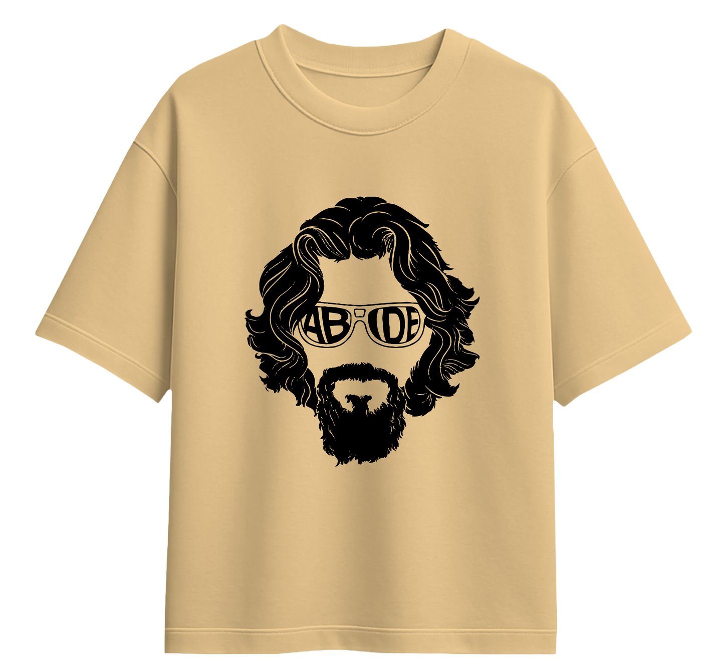Minimalist movie-inspired T-shirt with a round neck and breathable 180 GSM material