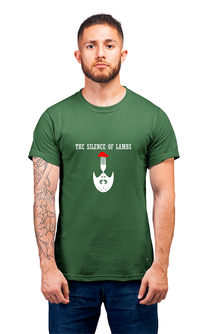 Sweaty Armpits Premium Unisex Printed T-shirt The Silence Of The lambs Epic Thriller Movie Minimalistic Design