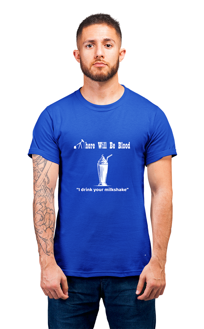 Sweaty Armpits Premium Unisex Printed T-shirt  There Will Be Blood PTA "Epic" "Period Drama" Sir Daniel Day-Lewis Minimalistic Design