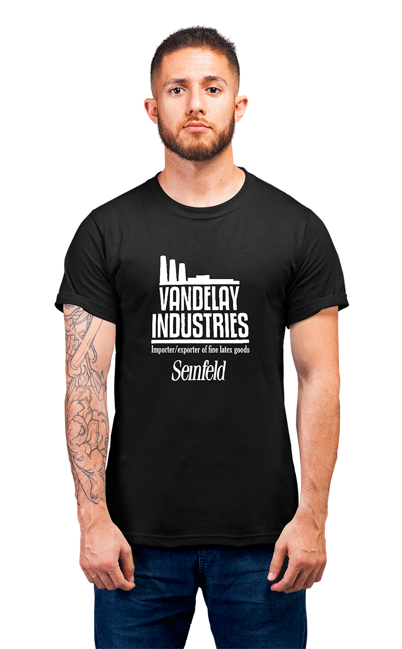 Sweaty Armpits Premium Unisex Printed T-shirt Vandely Industries Seinfeld TV Show Minimalistic Design