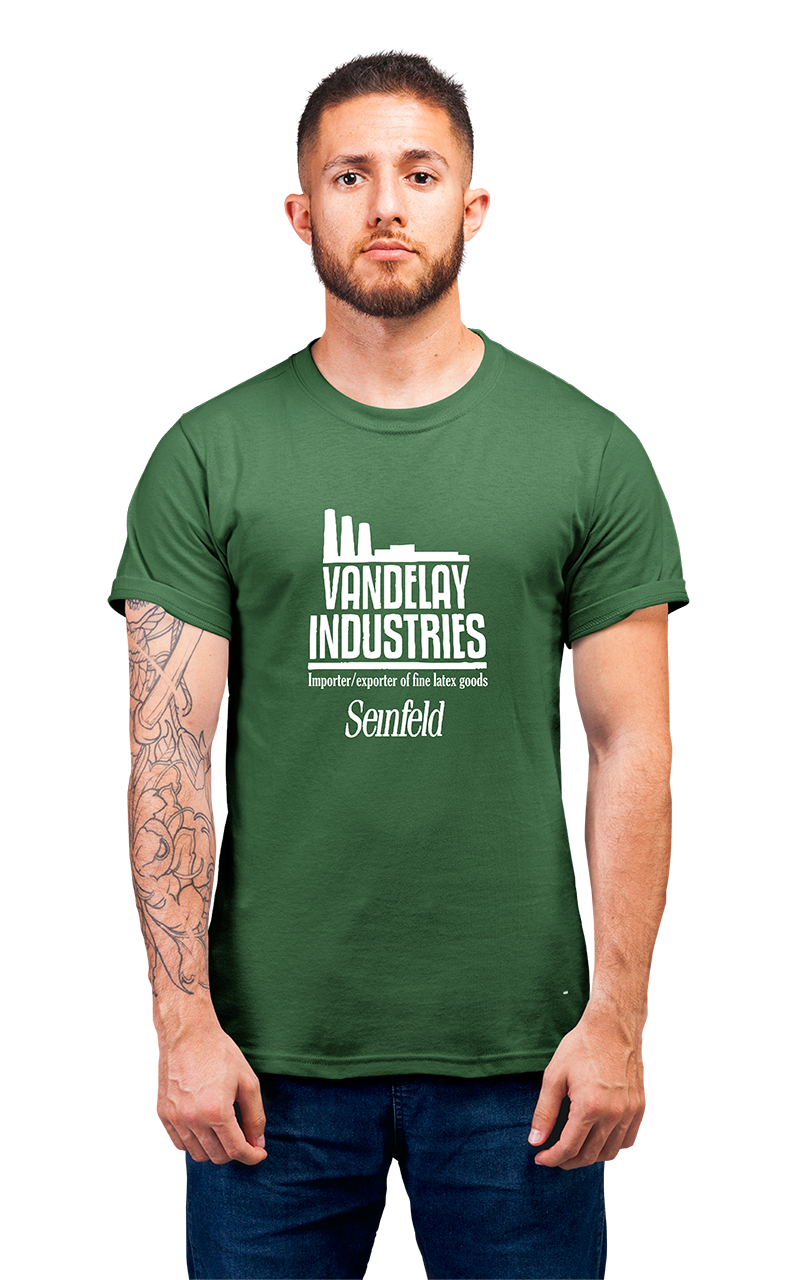 Sweaty Armpits Premium Unisex Printed T-shirt Vandely Industries Seinfeld TV Show Minimalistic Design