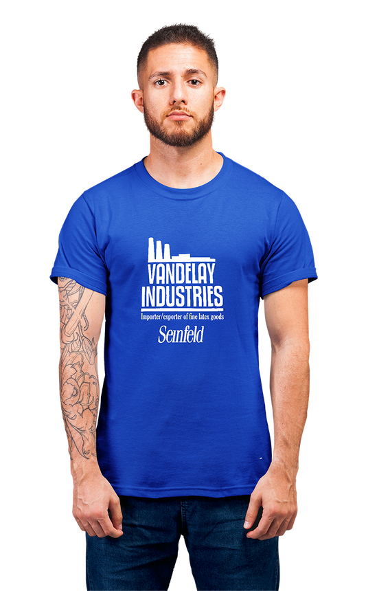 Minimalist movie-inspired T-shirt with a round neck and breathable 180 GSM material