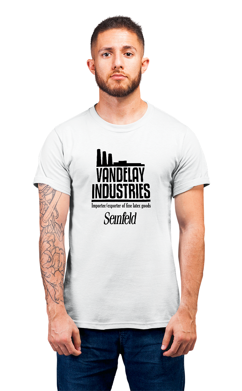 Sweaty Armpits Premium Unisex Printed T-shirt Vandely Industries Seinfeld TV Show Minimalistic Design