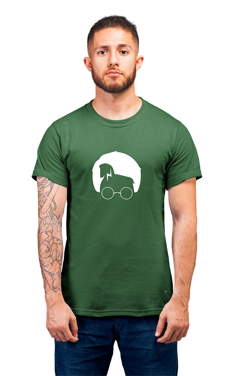 Sweaty Armpits Premium Unisex Printed T-shirt "Harry Potter" "The Wizard Word" "Potterhead" Iconic Glasses and Scar  Movie Enthusiast Special   Minimalistic Design