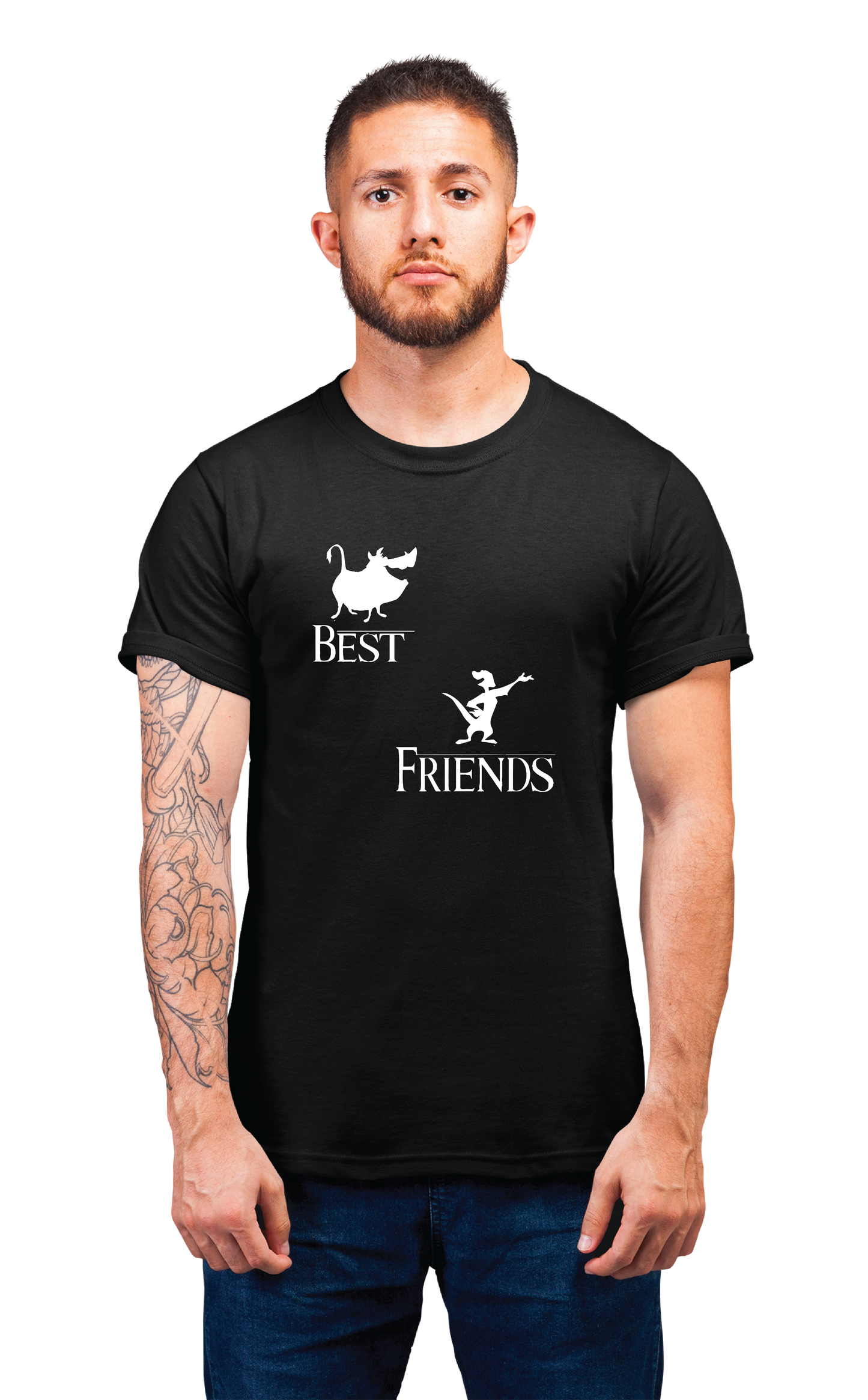 Sweaty Armpits Premium Unisex Printed T-shirts Best Friends