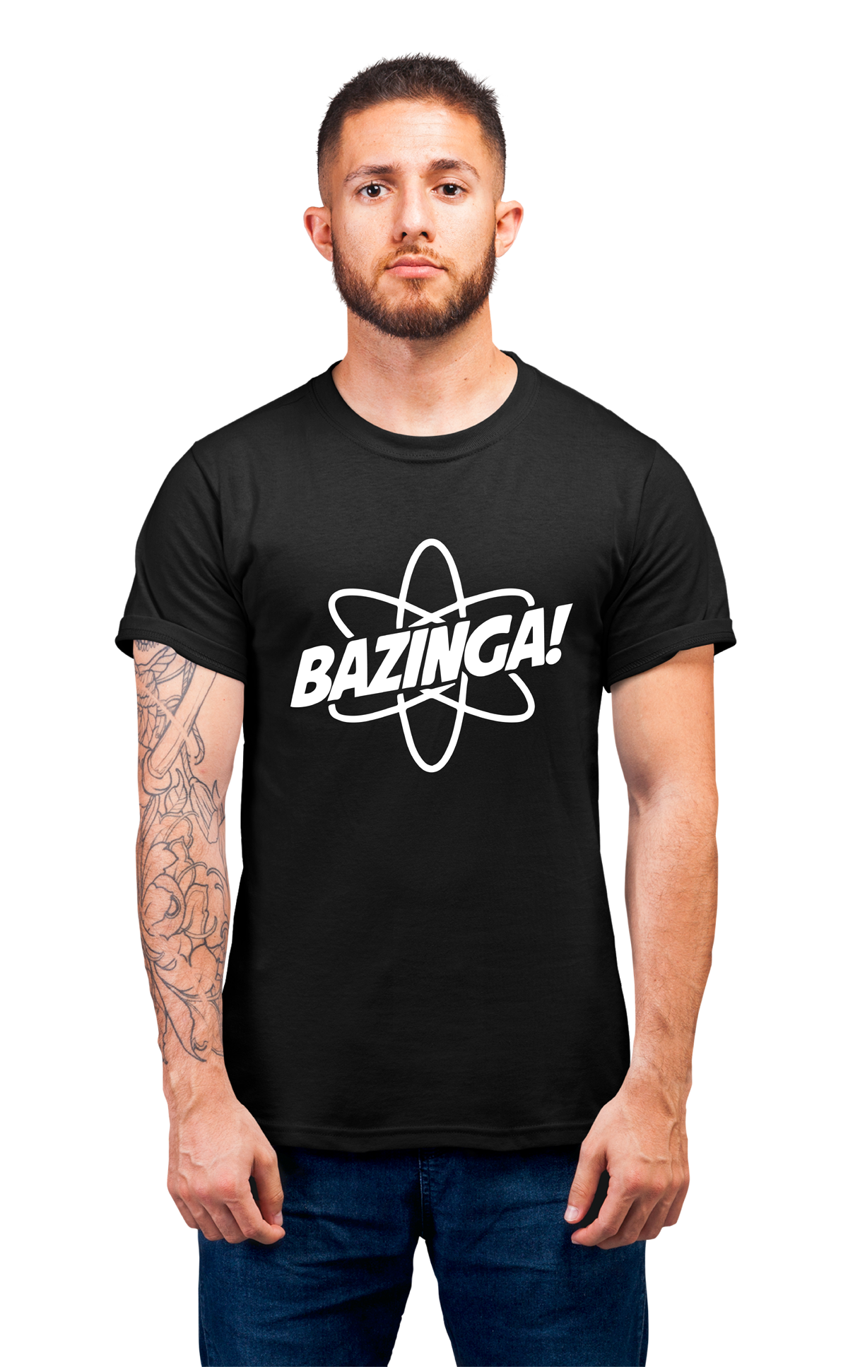 Sweaty Armpits Premium Unisex Printed T-shirts Bazinga