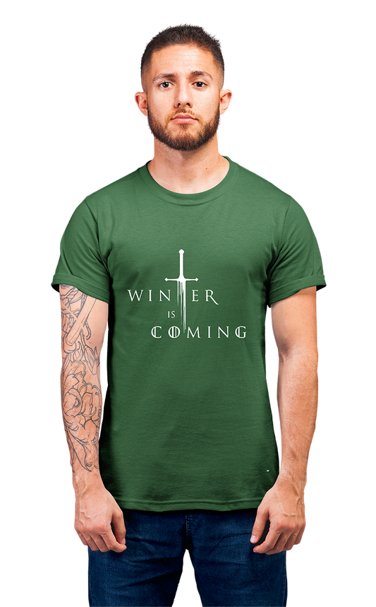Minimalist movie-inspired T-shirt with a round neck and breathable 180 GSM material