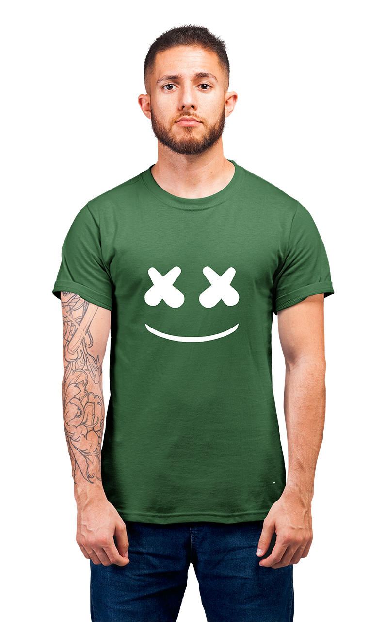 Sweaty Armpits Premium Unisex Printed T-shirts XoXo Smile "Band Special" Minimalistic Design